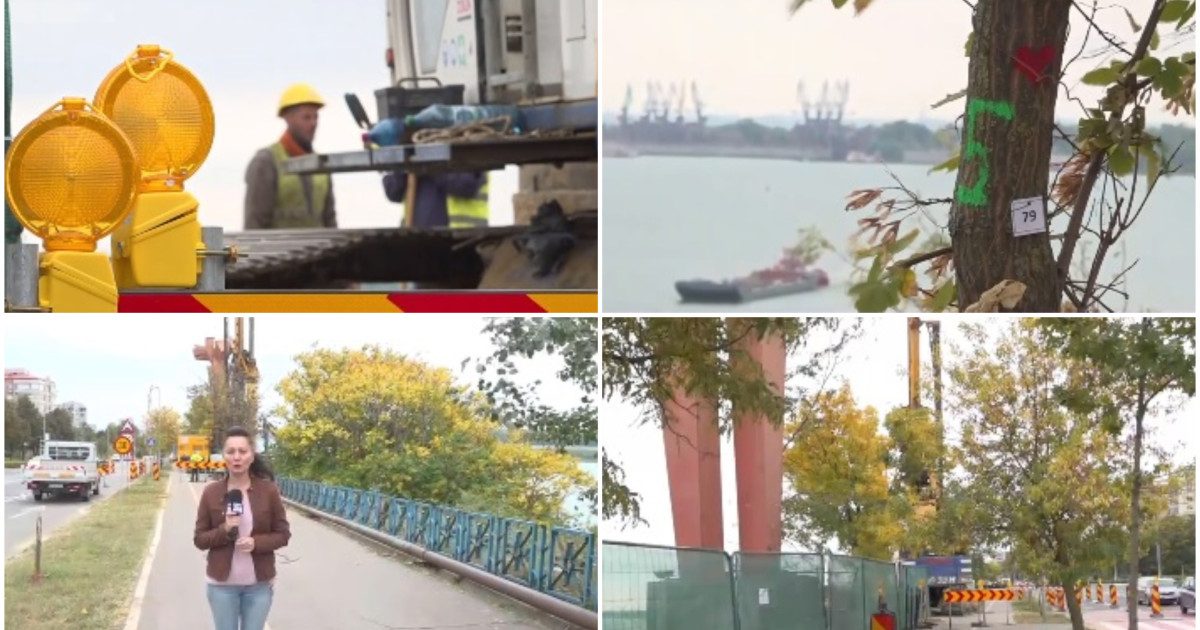 Primăria din Galați spune că modernizarea Falezei Dunării, un proiect de peste 200 de milioane de lei, nu este oprită (Foto: Digi24)