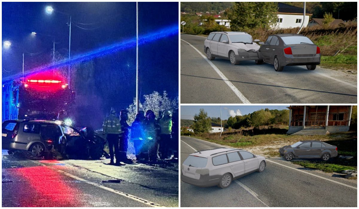 Ce ar fi dus la tragedia din Vâlcea, în care au murit două adolescente și un tânăr de 25 de ani. Șoferul se întorsese… (Foto: Observator (Antena 1))