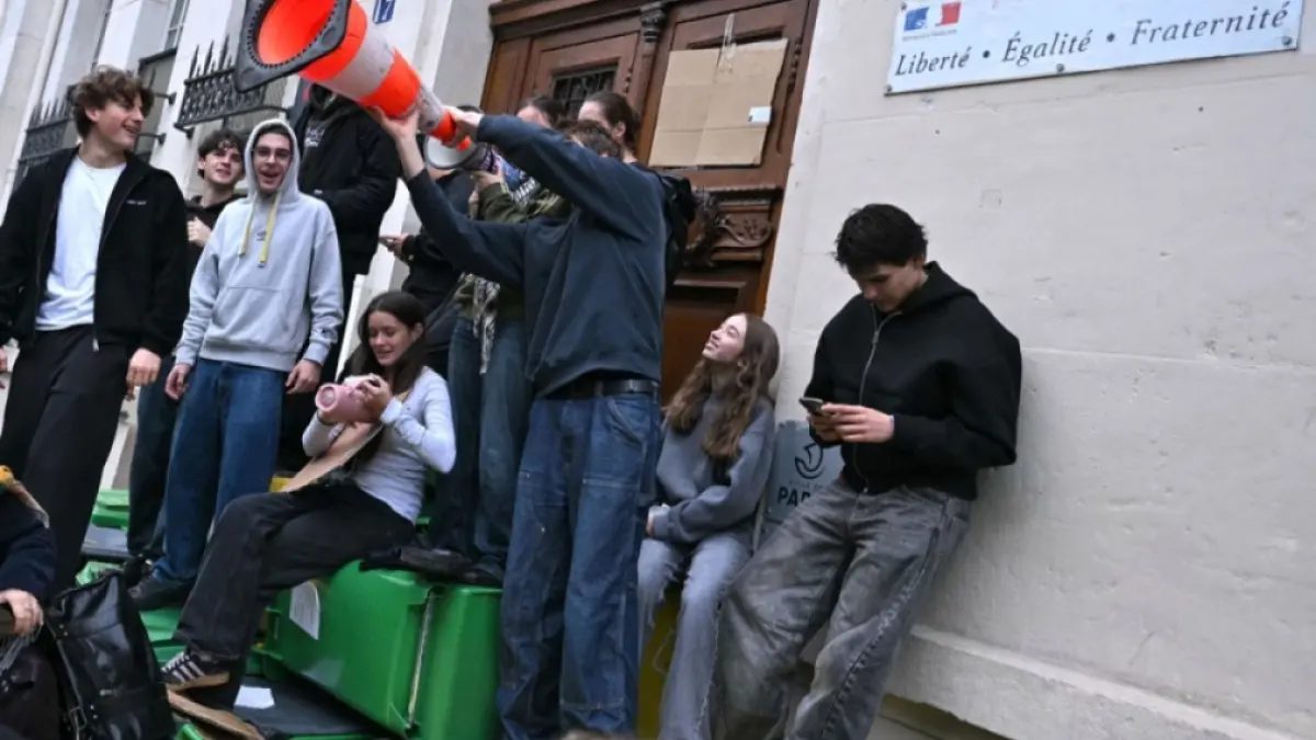 Greta Thunberg participă la protestele elevilor din Franța (Foto: Veridica)