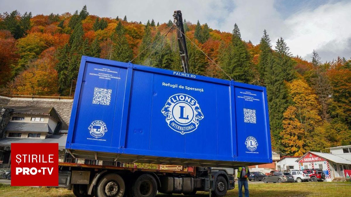 Două refugii montane vor fi instalate în masivele Făgăraș și Iezer, în cadrul unui proiect național (Foto: Știrile ProTV)