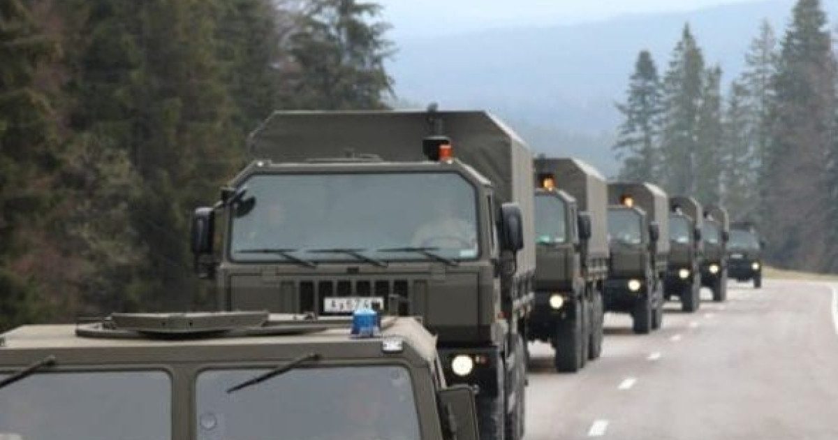 Avertismentul autorităților după ce convoaie militare vor tranzita județul Brăila. Despre ce este vorba (Foto: Digi24)
