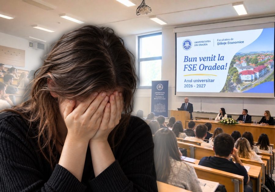 O studentă din Oradea reclamă că a fost umilită la secretariat când a depus dosarul pentru bursă socială (Foto: Bihoreanul)