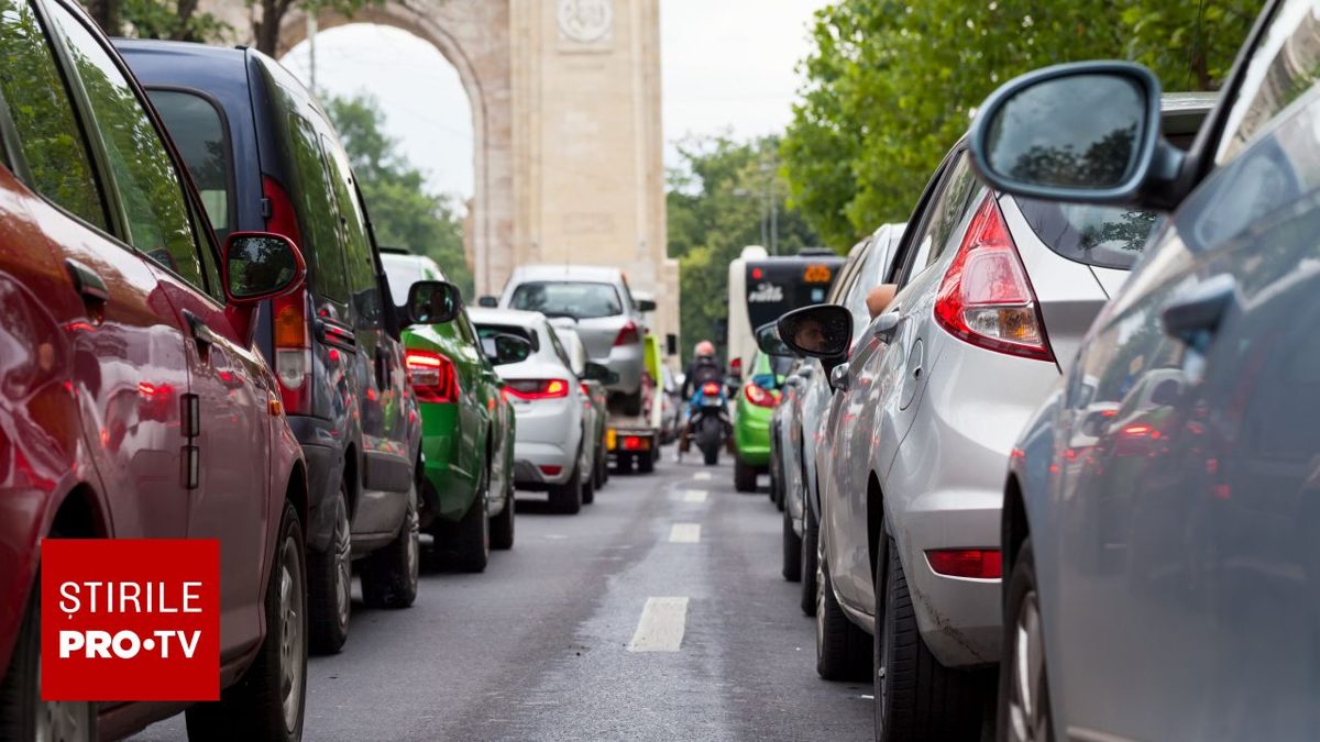 Primarul general propune restricții pentru mașinile poluante în centrul Bucureștiului (Foto: Știrile ProTV)