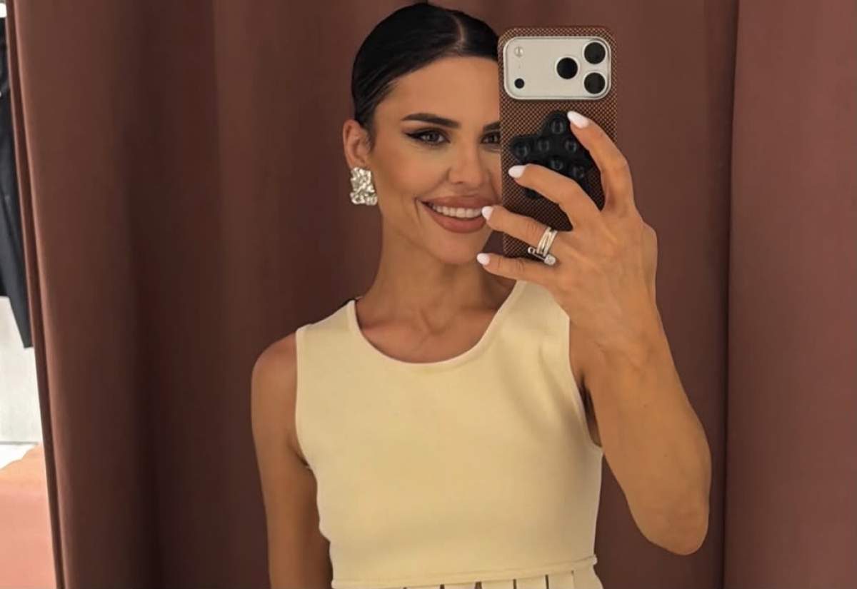 Andreea Popescu își amenajează noua locuință și a primit o parte din mobilier (Foto: Spynews)