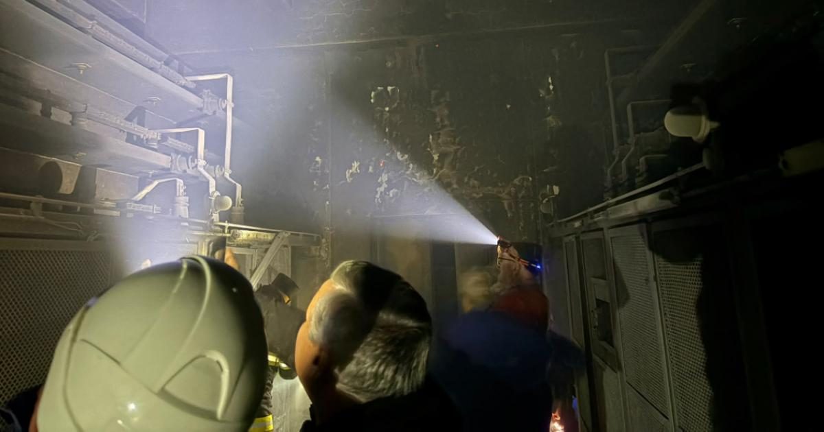 Alertă la Iași: Incendiu la CET, după explozia unui transformator (Foto: Observator (Antena 1))