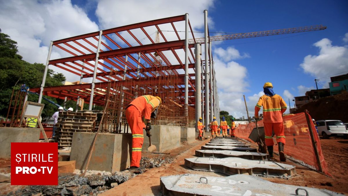 Spania se confruntă cu un deficit de aproximativ 700.000 de muncitori în construcții (Foto: Știrile ProTV)