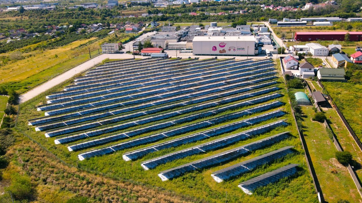 Caroli Foods Group a construit un parc fotovoltaic pentru fabrica sa din Pitești (Foto: Economedia)