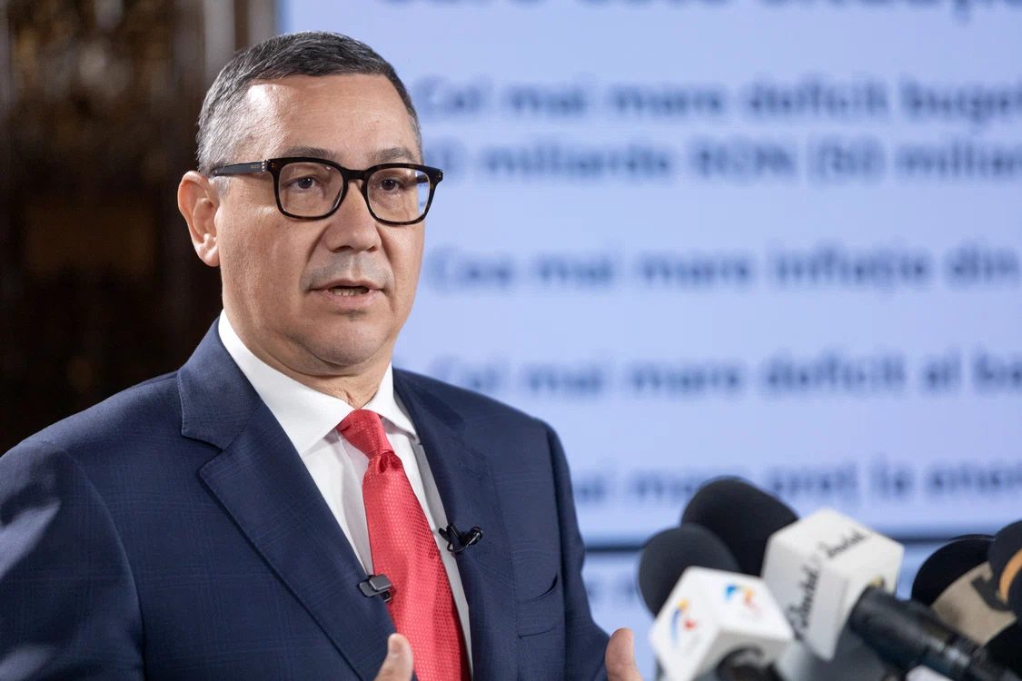 Victor Ponta a salutat decizia CCR privind SAFE, despre care a spus că permite României să salveze 16 miliarde de euro. (Foto: România TV)