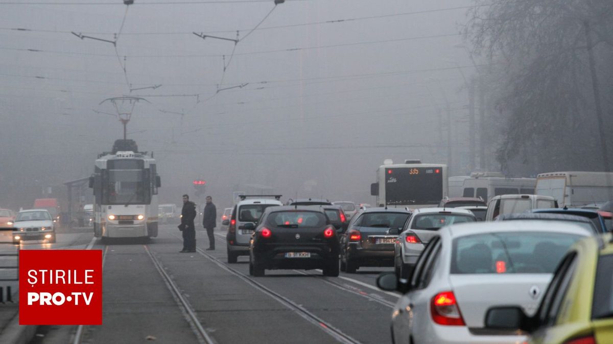 Avertizări de ceață densă: ANM a emis cod galben pentru orele următoare în mai multe județe (Foto: Știrile ProTV)