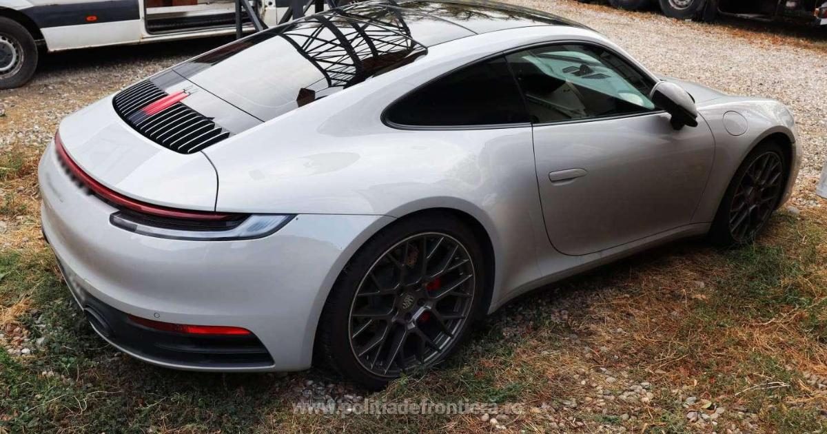 La Calafat a fost depistat un autoturism căutat în Germania pentru confiscare, condus de un bulgar. (Foto: Observator (Antena 1))