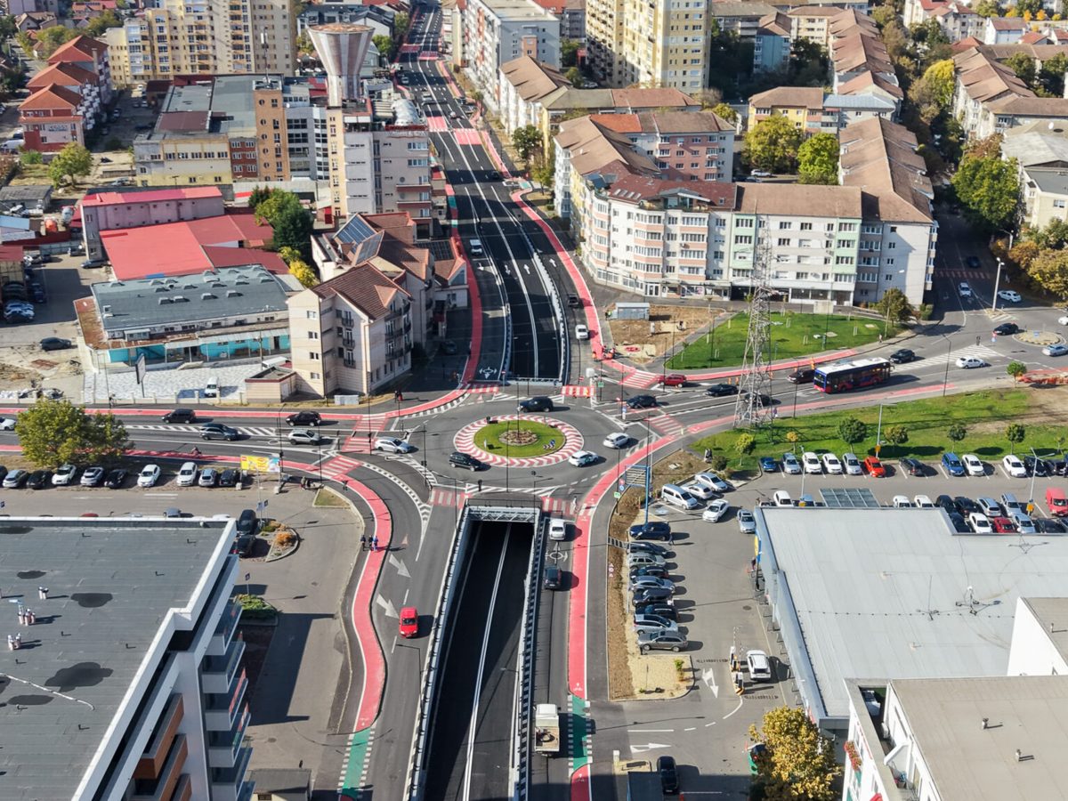 Oradea: Se deschide al șaptelea pasaj rutier, pe sub intersecția Oneștilor – Tudor Vladimirescu (Foto: Economedia)