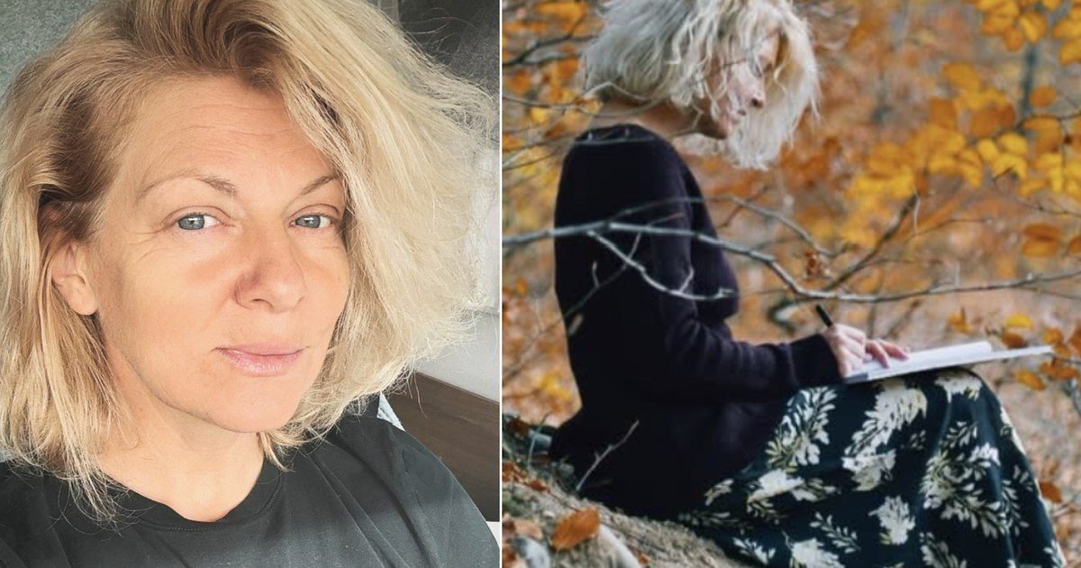 Dana Nălbaru a împlinit 50 de ani și a primit un cadou de la copiii săi în curtea casei de la țară. (Foto: Click)
