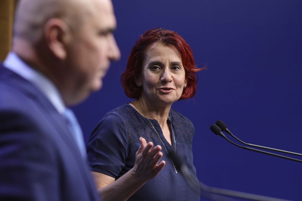 Ioana Dogioiu respinge acuzațiile lui Pavel Popescu la adresa lui Ilie Bolojan (Foto: G4Media)