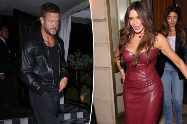 Sofia Vergara și Dan Reynolds au fost văzuți ținându-se de mână în timpul unei cine (Foto: News.ro)