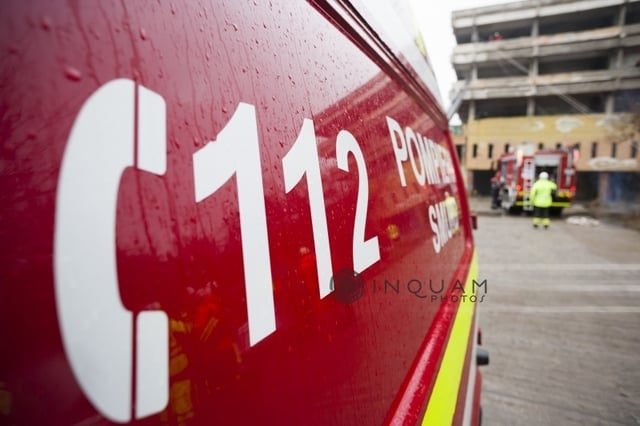 Brașov: Femeie rănită într-un incendiu care a cuprins o locuință, în localitatea Bran (Foto: News.ro)