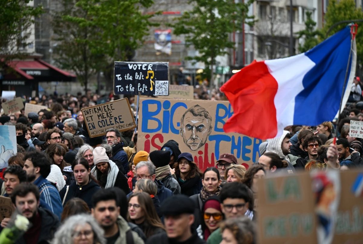 Protestele se reiau în Franța. Elevii și studenții pregătesc noi manifestații după vacanța de toamnă (Foto: Realitatea)