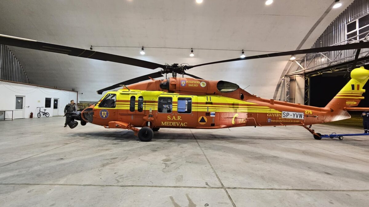 Două elicoptere Black Hawk din Constanța nu pot fi folosite pentru salvări pe mare fără aprobare de la București (Foto: G4Media)