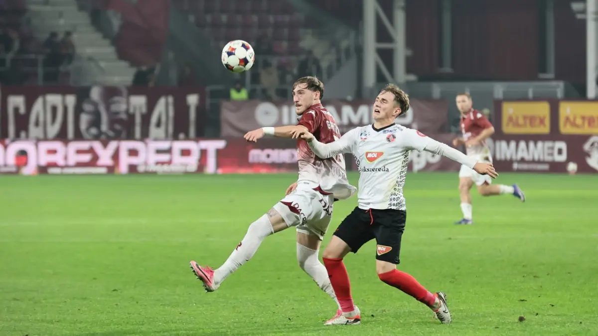 Rapid a câștigat cu 2-0 meciul cu FK Csikszereda din Giulești (Foto: DCNews)