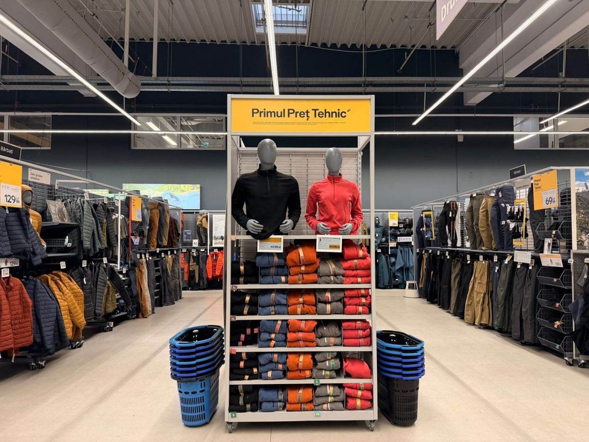 Românii au cumpărat peste 10 milioane de echipamente sportive accesibile de la Decathlon în mai puțin de trei ani (Foto: Bursa)